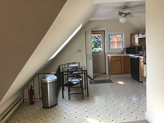 Kitchen with skylight