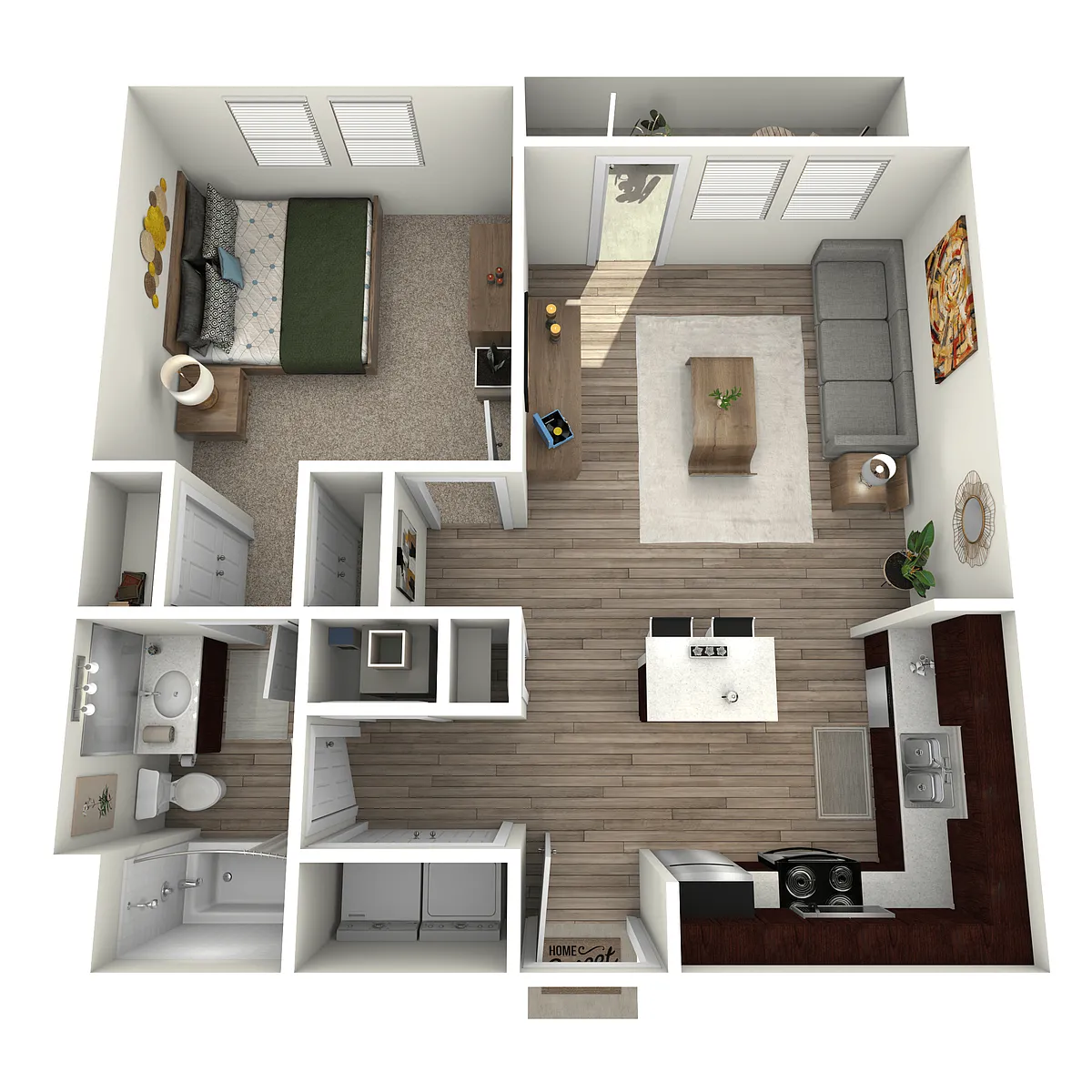 Floor plan Blue Cypress