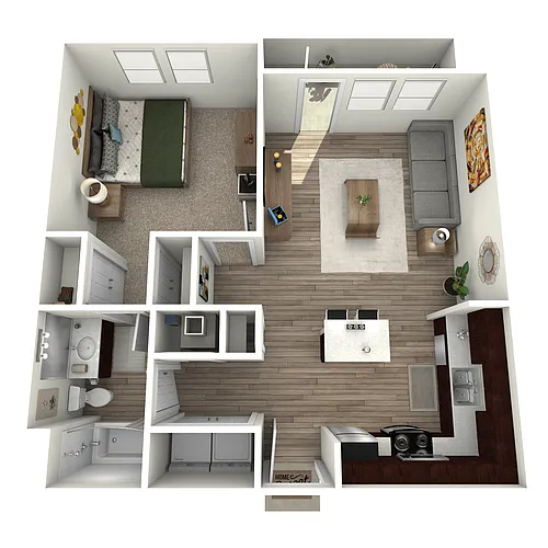 Floor plan Blue Cypress