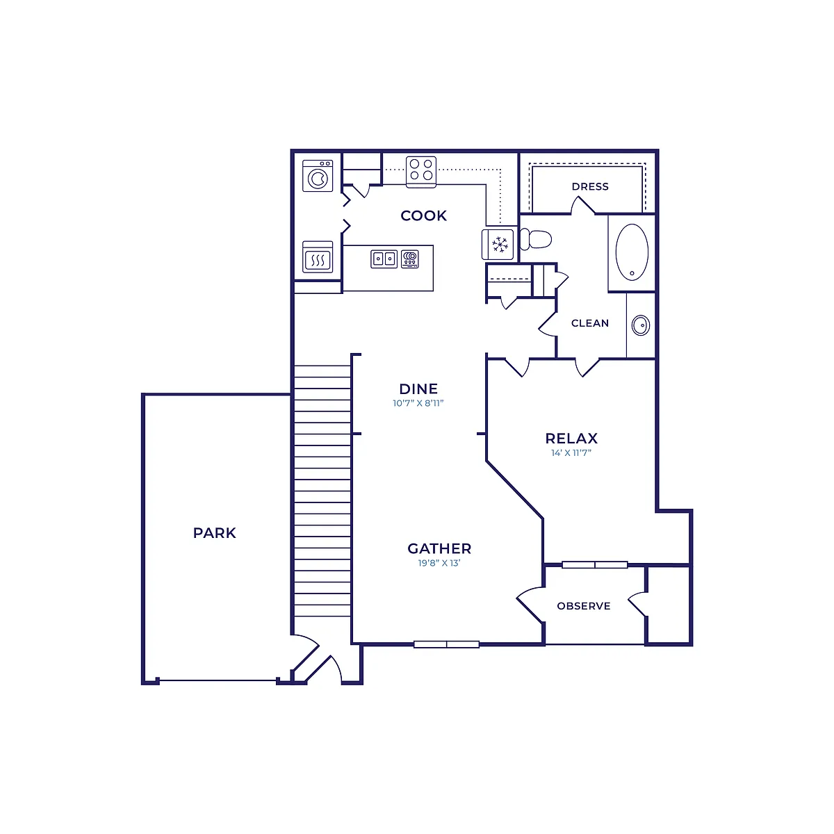 Floor plan Avon