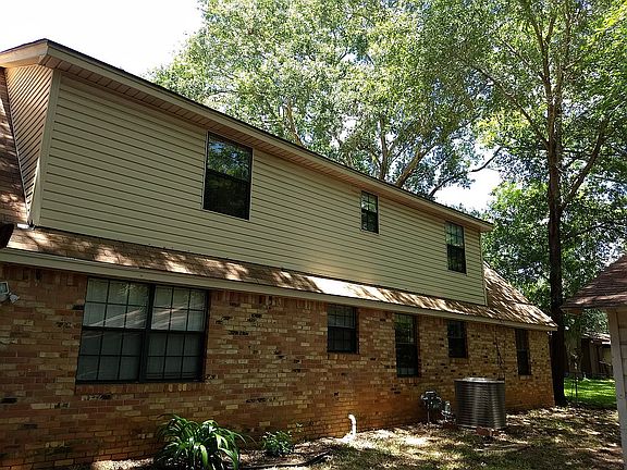 Back side view of house