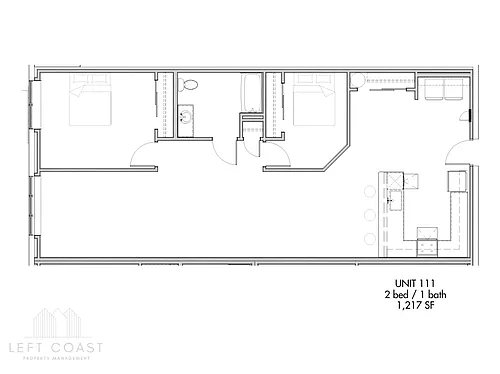 Floor plan The Matinee 111