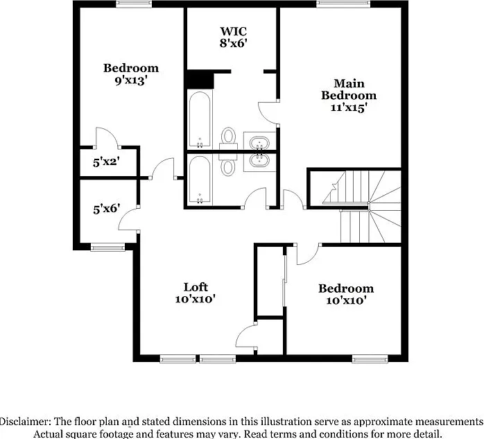 3 bed, 2.5 bath, 1590 sqft, $1,825 — Photo 3