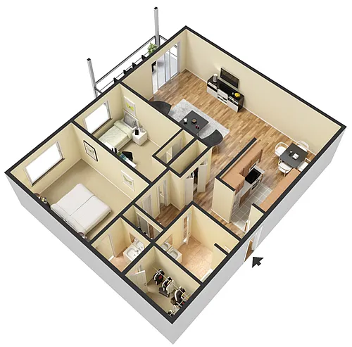 Floor plan Glenn