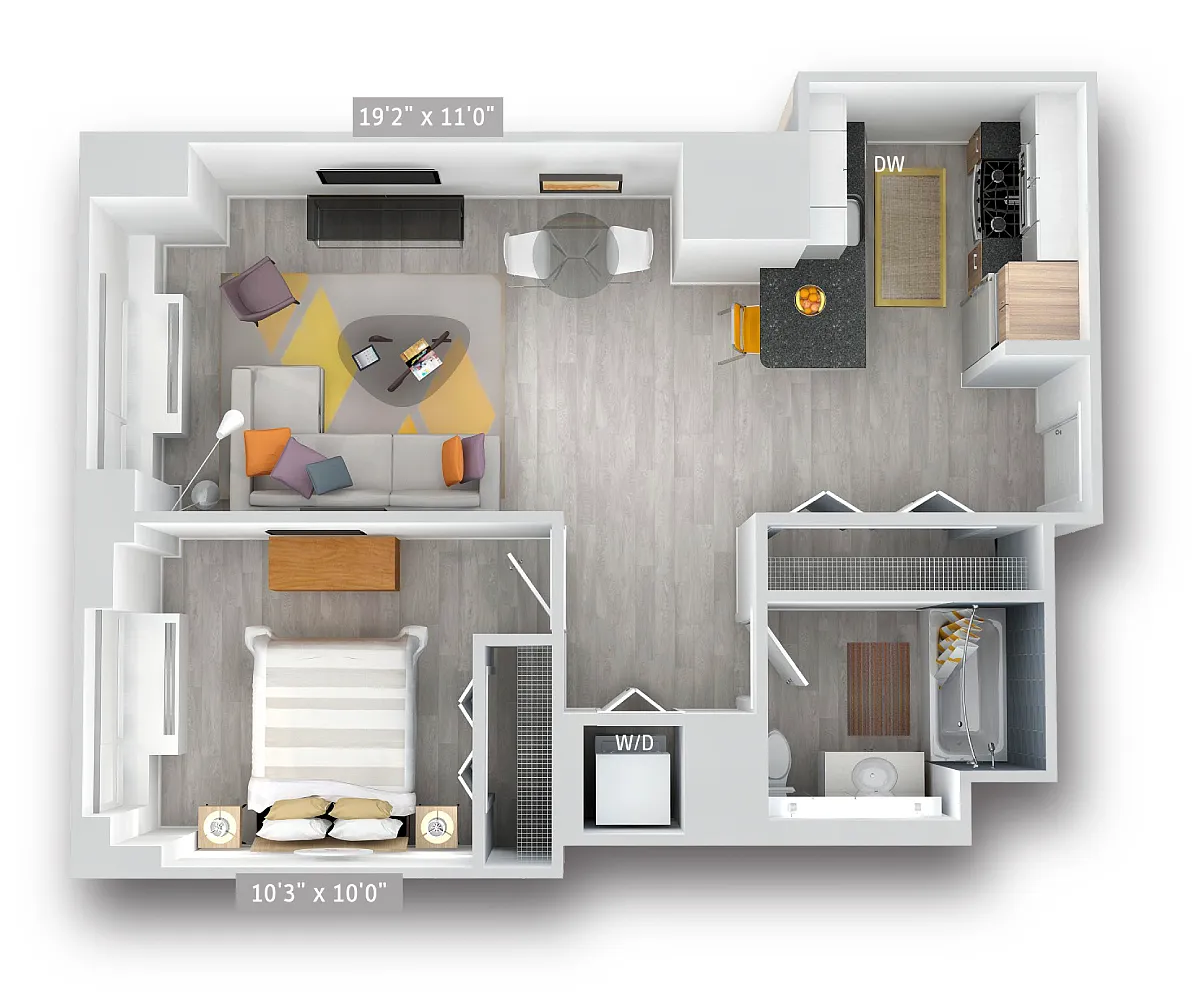 Floor plan A6