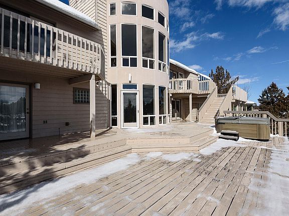 Abundant decking with great views of the river.