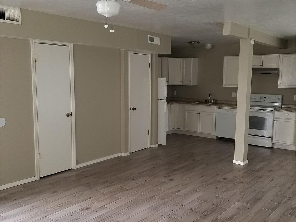 Living room with an open floor plan