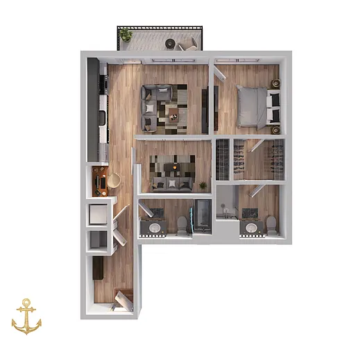 Floor plan B6