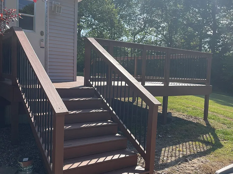 Back Door and Deck