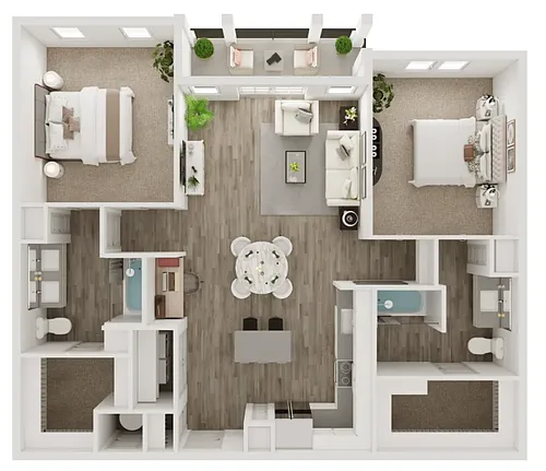 Floor plan B1