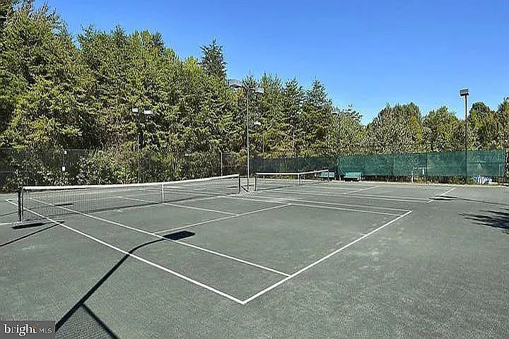 One of many tennis/pickle ball