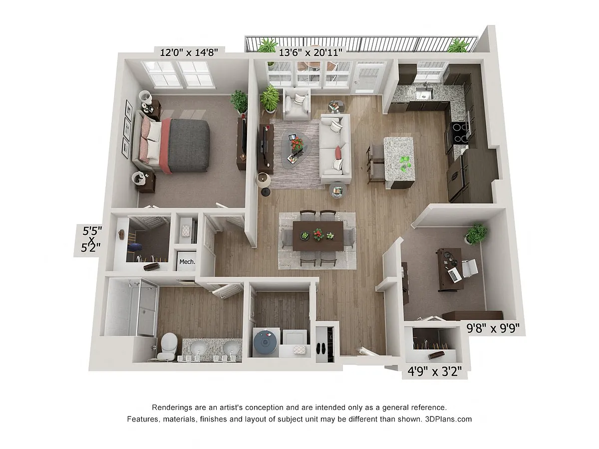 Floor plan A4 - Azure