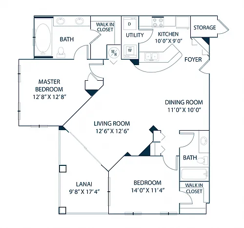 Floor plan Madison