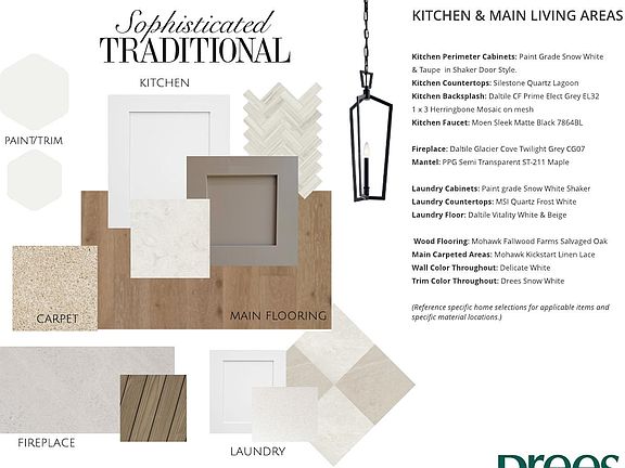 Colinas A selection sheet