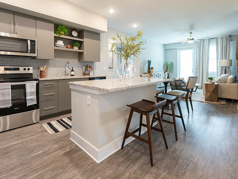 Our chef-inspired kitchens feature designer finishes.