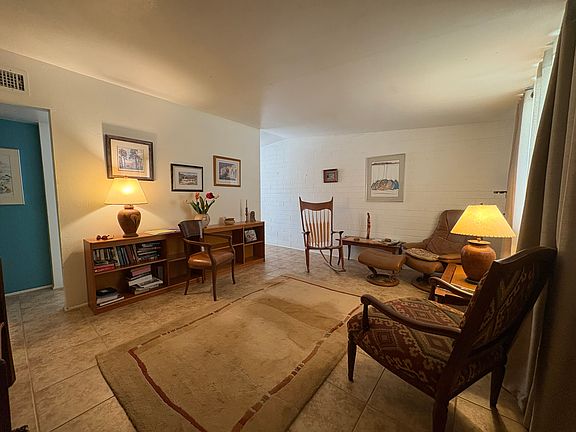 Family Room with tile