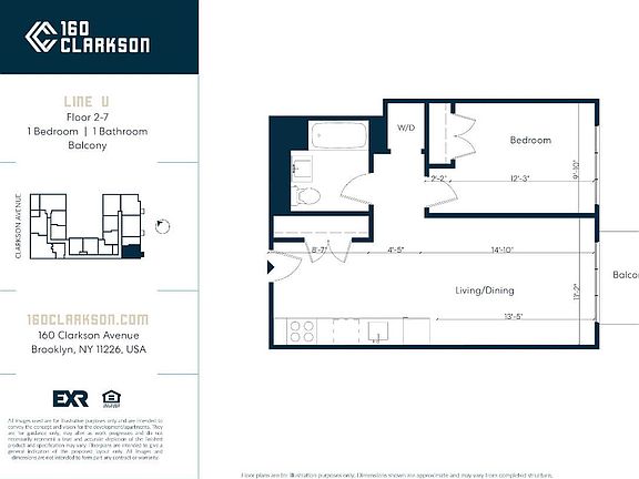 2nd image of 160 Clarkson Ave APT 5U