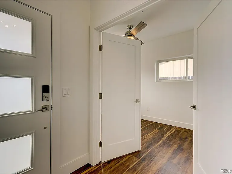 Front door to office/extra bedroom