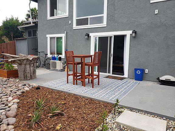 Guest suite entrance, patio.