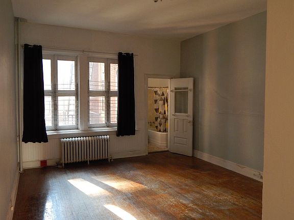 Bedroom 13'9" x 16'10", with southern light