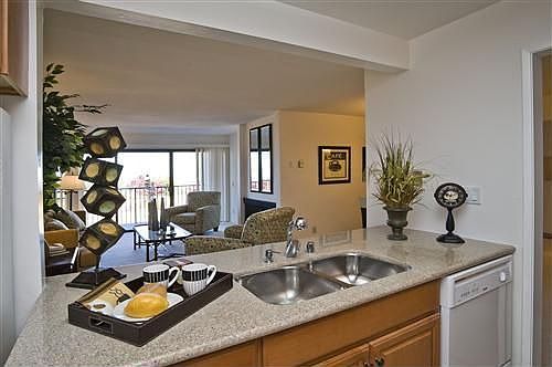 Kitchen and Living Room