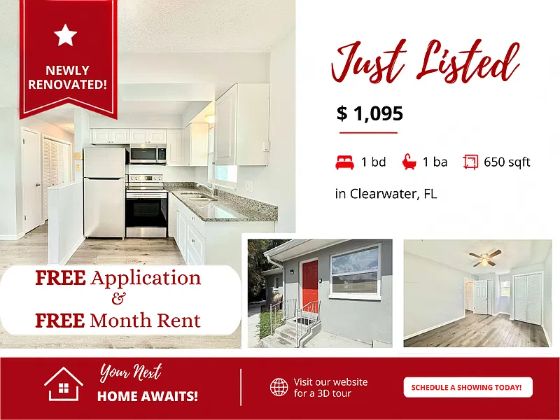 1 bed, 1.0 bath, 650 sqft, $1,095 — Photo 1
