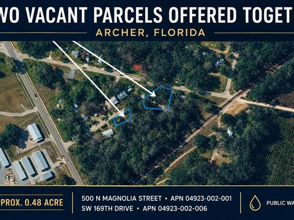500 N MAGNOLIA STREET LOT 1, ARCHER, FL 32618