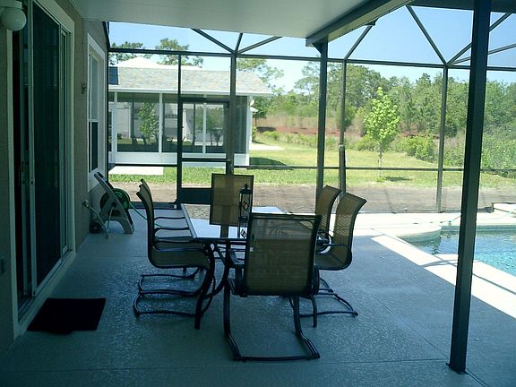 Pool Shady area