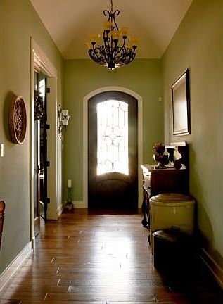 The Front entry. Formal dining to the left.