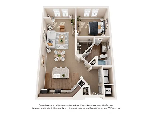 Floor plan The Seaside
