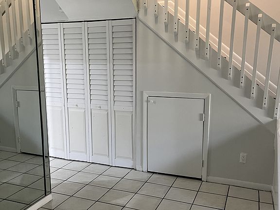 Washer/Dryer storage area + additional storage space