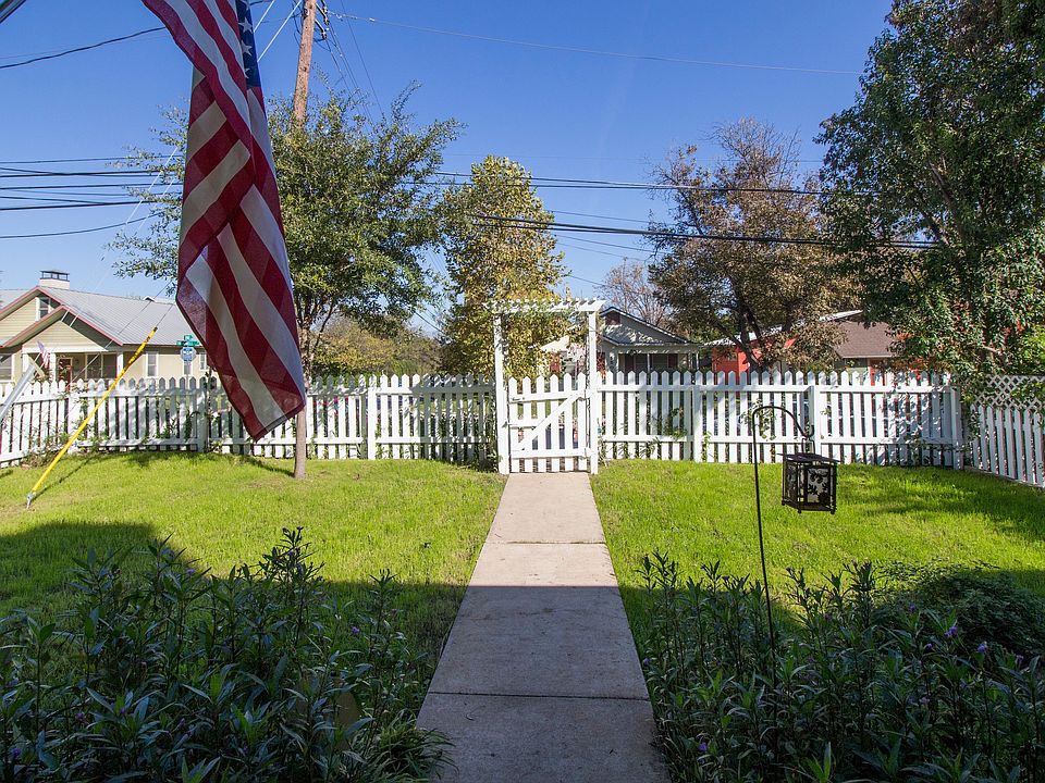 View from front door. Yard completely enclosed