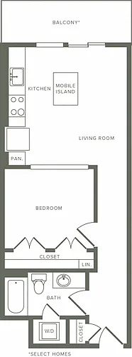Floor plan S1B