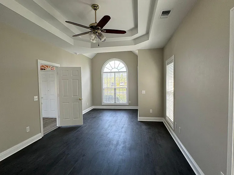 Master Bedroom View from Bathroom Door