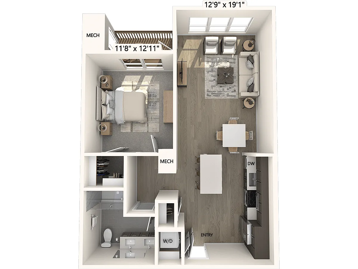 Floor plan AM19.12S