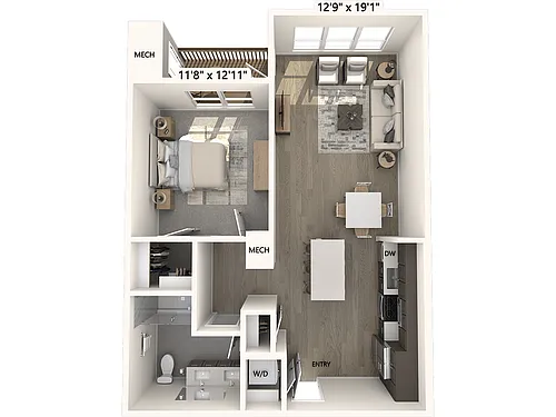 Floor plan AM19.12S