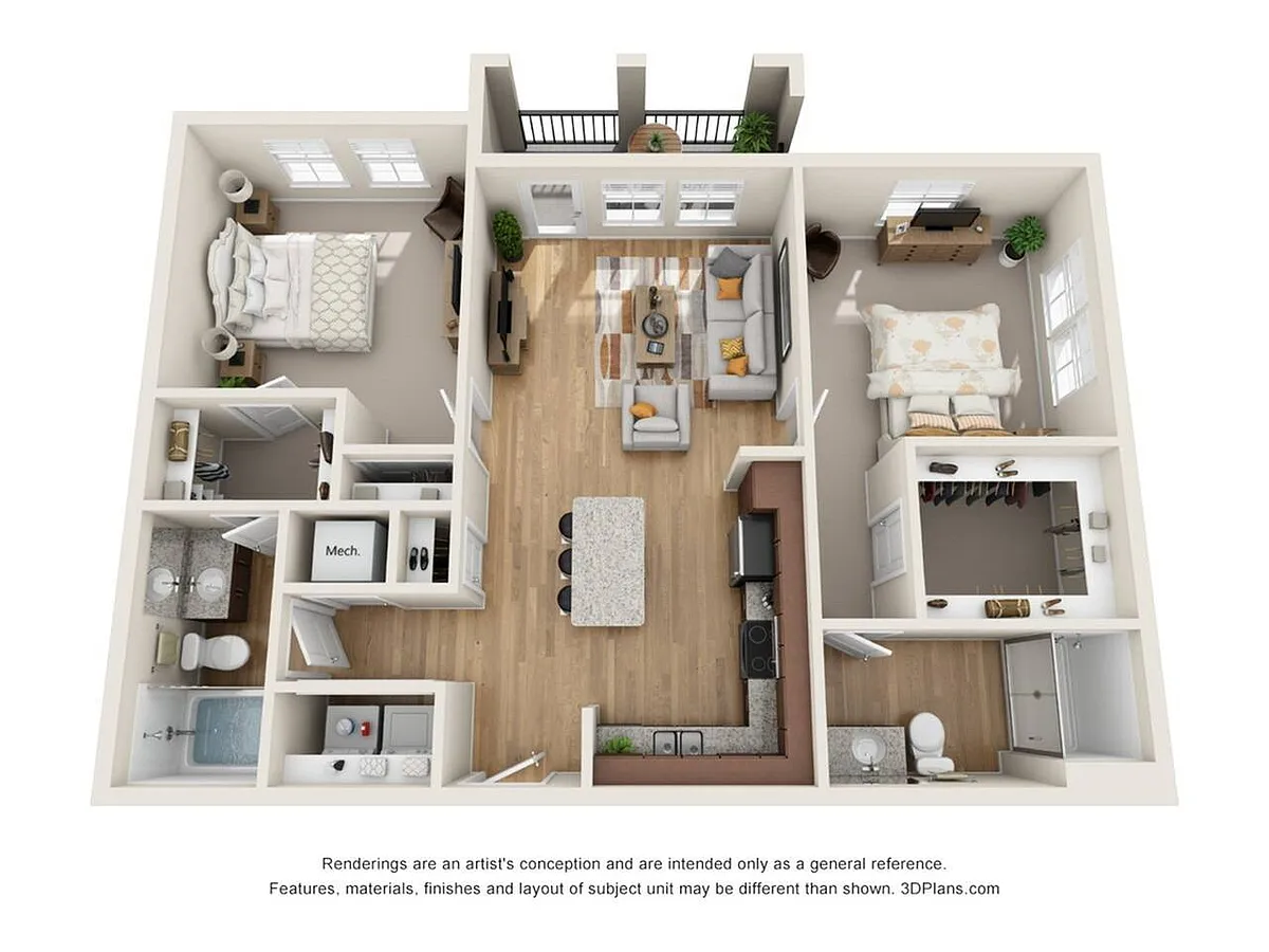 Floor plan B2
