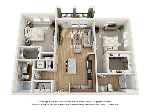 Floor plan B2