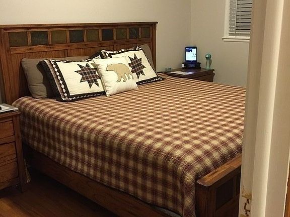 Plenty of room for a king sized bed and two nightstands