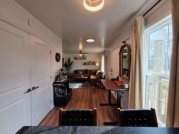 View from Kitchen to Living Room