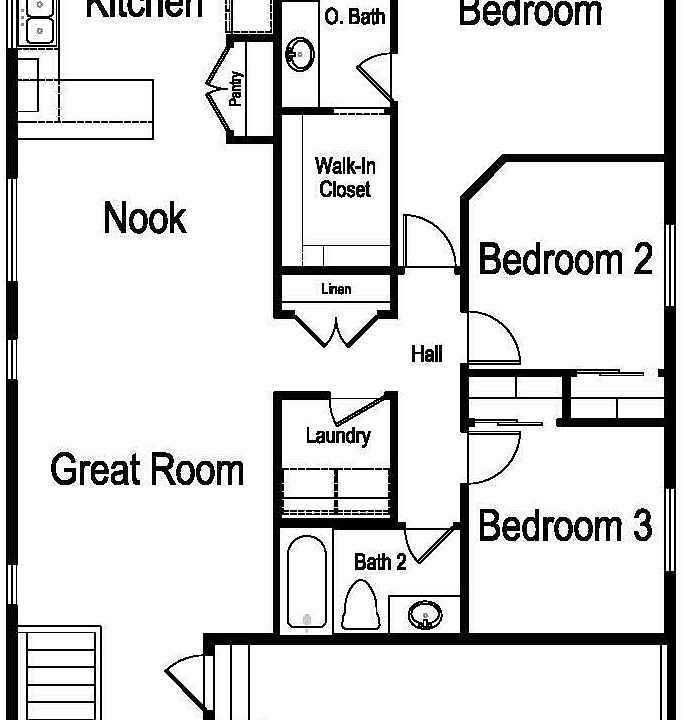Main level Floor Plan