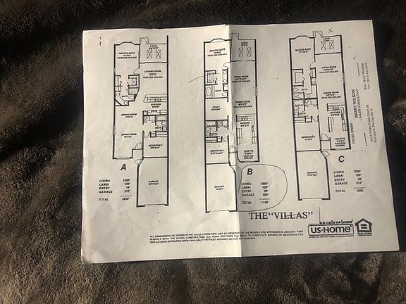 Middle plan is the Villa