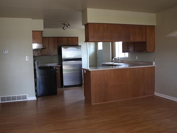 kitchen and dining room