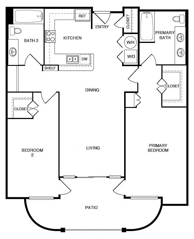 Floor plan E - Mallorca
