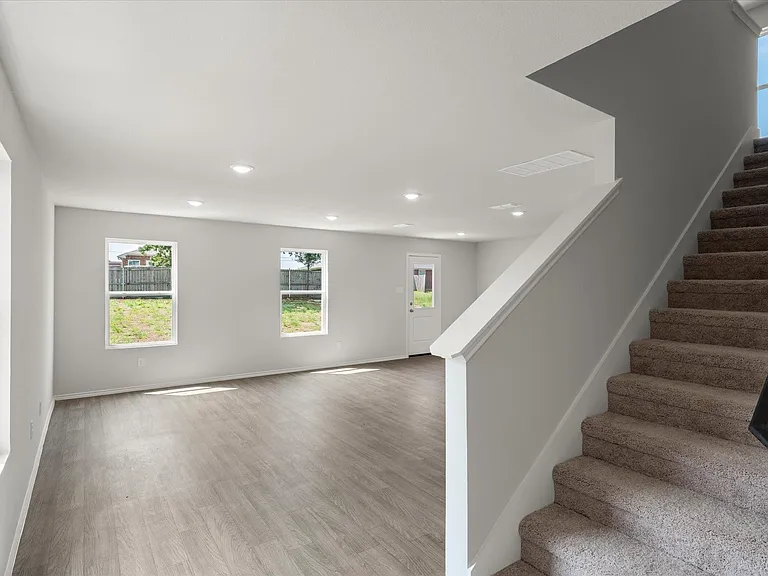 Stairs to second floor