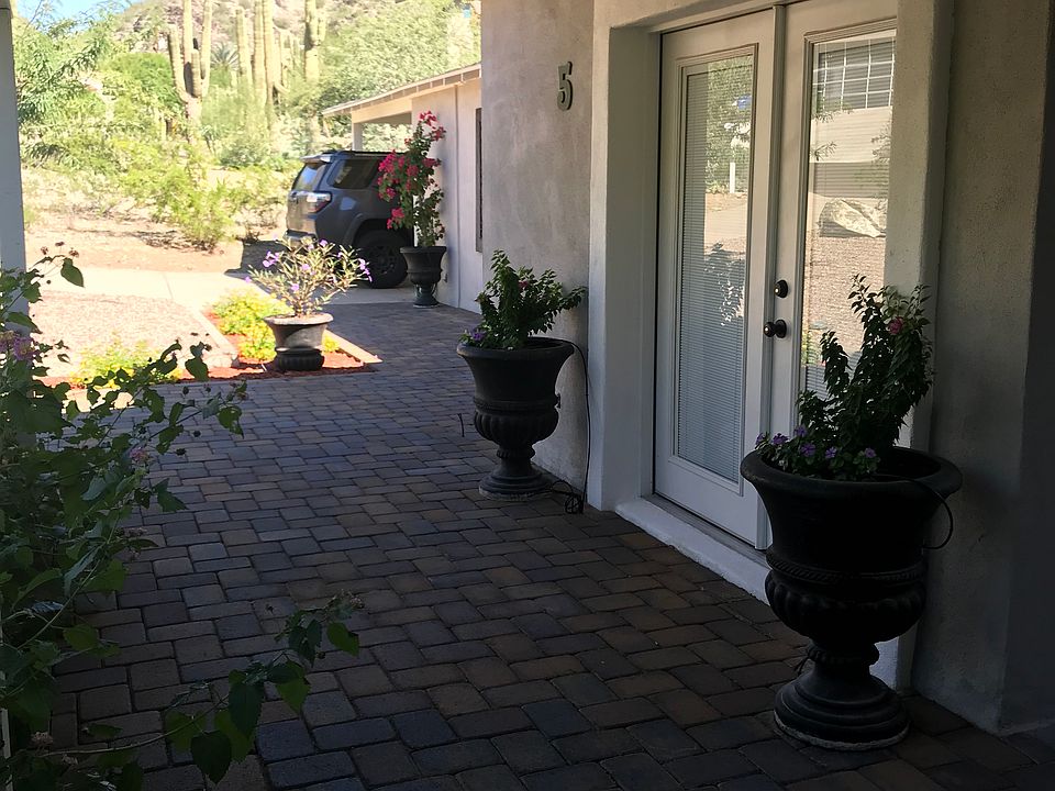 Front Door Area With Pavers