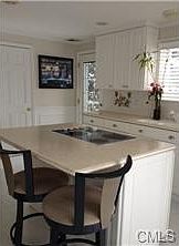 Electric Cooktop/Center Isle