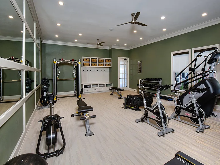 Fitness Center with Cardio and Strength Equipment