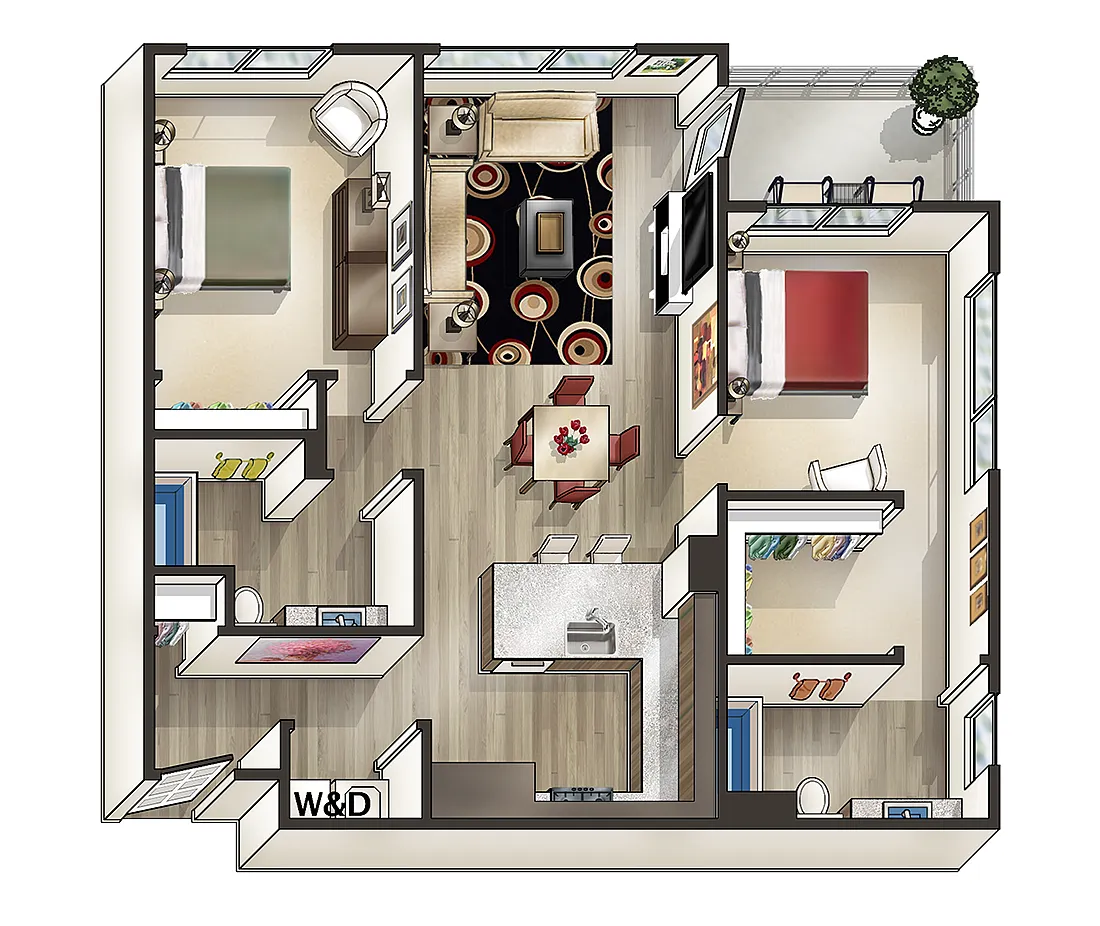 Floor plan I