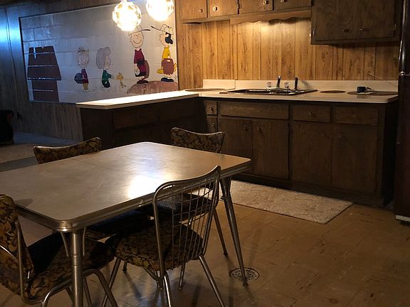 Basement kitchen area